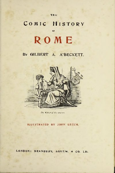 The Comic History of Rome